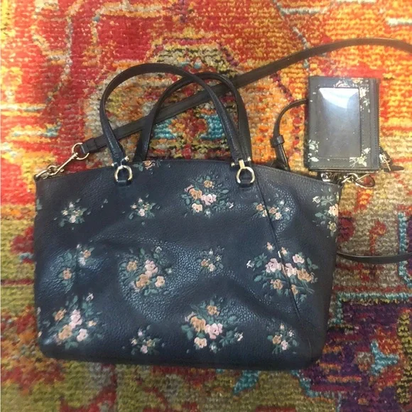 Coach floral prairie w small wallet - Picture 2 of 3